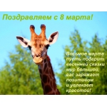 Поздравляем с Международным женским днём!