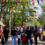 Зоопарк ждал гостей с самого утра