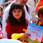 Малыши, участвовавшие в конкурсах, получили подарки